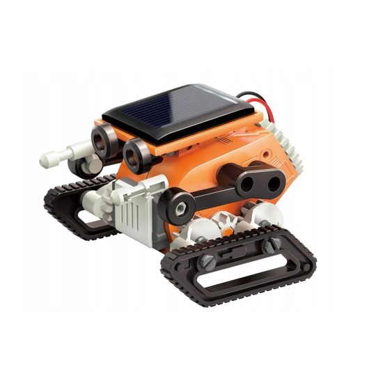 Konstruktorius robotas su saulės baterija Solar Robot 7 in 1
